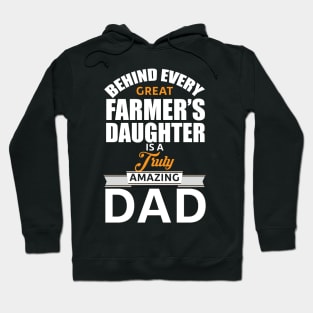 Amazing Dad Behind Every Daughter Hoodie